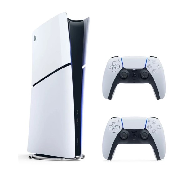 پلی استیشن PS5 اسلیم دیجیتال 1 ترابایت با دو کنترلر