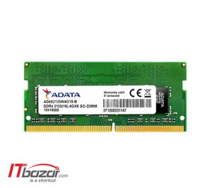 رم لپ تاپ ای دیتا 4GB DDR4 2133MHZ