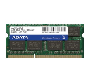 رم لپ تاپ ای دیتا 8GB DDR3 1600MHz CL11 Single