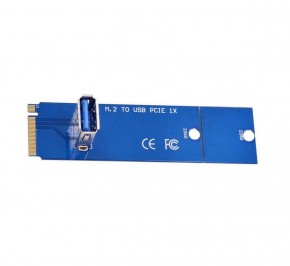 کارت تبدیل رایزر M.2 NGFF to USB3 PCI-E X1