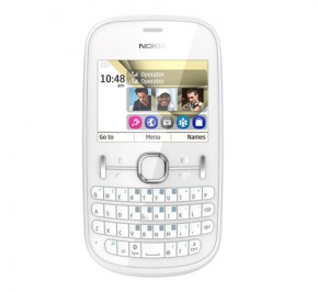 گوشی موبایل نوکیا Asha 200 10MB سفید