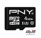 کارت حافظه میکرو SD پی ان وای C10 U3 4GB