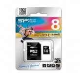 کارت حافظه میکرو SD سیلیکون پاور 8GB C6