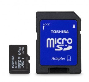 کارت حافظه میکرو SD توشیبا 64GB