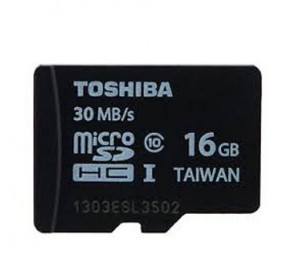 کارت حافظه میکرو SD توشیبا Class4 16GB
