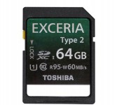 کارت حافظه میکرو SD توشیبا Exceria 64GB