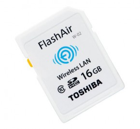 کارت حافظه میکرو SD توشیبا FlashAir 16GB