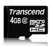 کارت حافظه میکرو اس دی ترنسند 4GB micro-SDHC