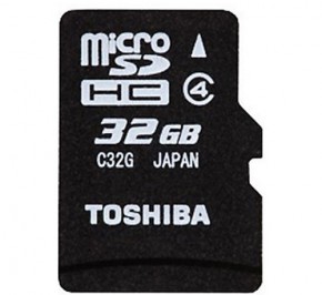 کارت حافظه میکرو SD توشیبا Class10 32GB
