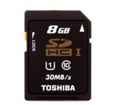 کارت حافظه میکرو SD توشیبا Class10 8GB