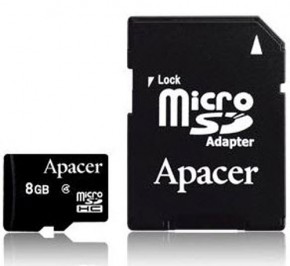 کارت حافظه میکرو SD اپیسر 8GB Class 4