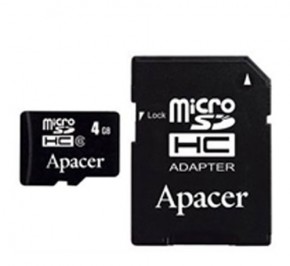 کارت حافظه میکرو SD اپیسر 4GB Class 4