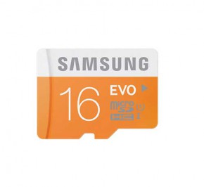 کارت حافظه میکرو SDHC  سامسونگ EVO 16GB