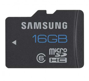 کارت حافظه میکرو SDHC سامسونگ Class 6 16GB