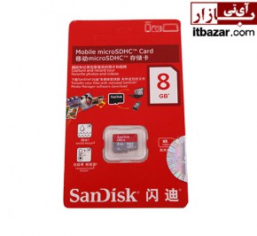 کارت حافظه میکرو SD سن دیسک 8GB