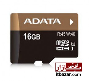 کارت حافظه میکرو ای دیتا UHS-I U1 Class 10 16GB