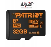 کارت حافظه میکرو SD پاتریوت EP Pro C10 U3 32GB