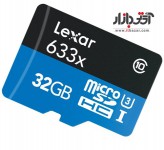 کارت حافظه میکرو SD لکسار Pro 633X C10 32GB