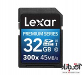 کارت حافظه میکرو SD لکسار Platinum II 300X C10 32GB