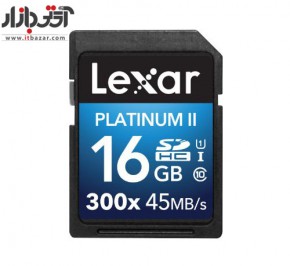 کارت حافظه میکرو SD لکسار Platinum II 300X C10 16GB