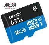 کارت حافظه میکرو SD لکسار Pro 633X C10 16GB