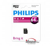 کارت حافظه میکرو SD فیلیپس 64GB C10 FM64MD45B