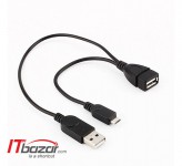کابل او تی جی بافو USB2 to Micro USB-USB2 Male