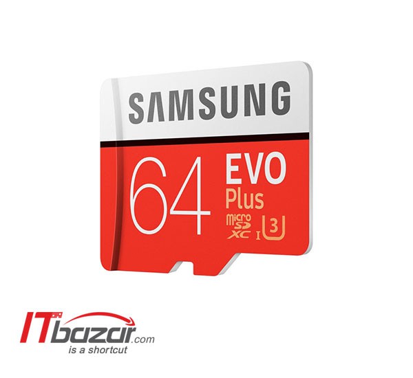 کارت حافظه میکرو SD سامسونگ EVO Plus 64GB
