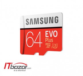 کارت حافظه میکرو SD سامسونگ EVO Plus 64GB