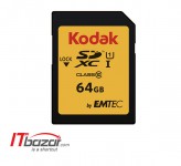 کارت حافظه SD کداک 64GB C10 UHS-I U1
