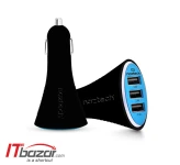 شارژر فندکی موبایل و تبلت نزتک Turbo T3