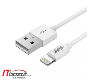کابل شارژر موبایل اپل یونیتک USB2 1m Y-C499WH