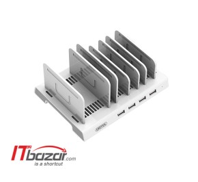 شارژر موبایل و تبلت یونیتک 4Port 36W Y-2187A