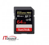 کارت حافظه SD سن دیسک Extreme PRO 64GB 633X