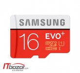 کارت حافظه میکرو SD سامسونگ EVO Plus 16GB C10 U1