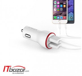 شارژر فندکی موبایل و تبلت انکر PowerDrive 2