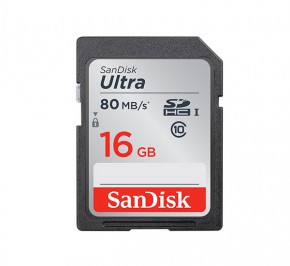 کارت حافظه SD سن دیسک Ultra UHS-I 16GB