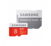 کارت حافظه میکرو SD سامسونگ EVO Plus 8GB U1 C10