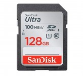 کارت حافظه اس دی سن دیسک Ultra 128GB 100MB/s C10 U1