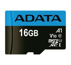 کارت حافظه میکرو SD ای دیتا Premier V10 A1 C10 16GB