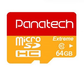 کارت حافظه میکرو SD پاناتک SDHC 64GB U1 C10