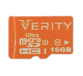 کارت حافظه میکرو SD وریتی SDHC 16GB 633X U1 C10