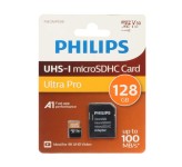 کارت حافظه میکرو SDHC فیلیپس Ultra Pro C10 U3 128GB