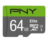 کارت حافظه میکرو SD پی ان وای Elite 64GB Class 10 U1