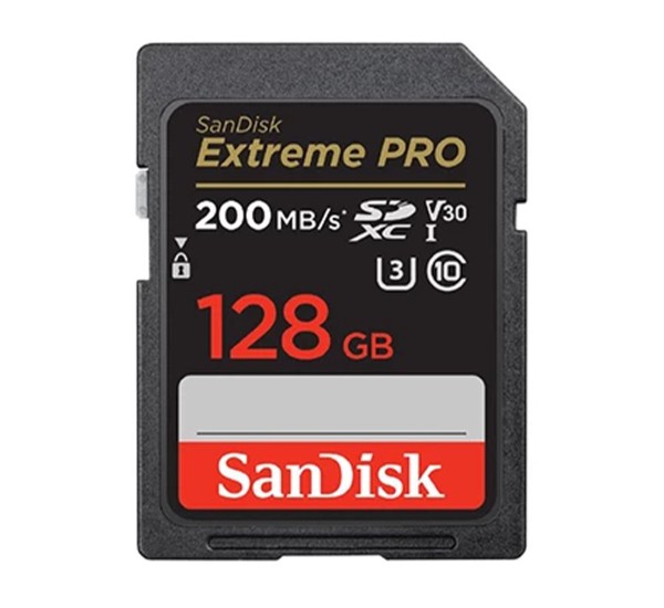کارت حافظه SDXC سن دیسک Extreme Pro V30 UHS-I 128GB