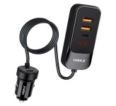 شارژر فندکی هیسکا HCC-327 4Port 120W