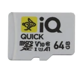 کارت حافظه میکرو SDXC آی کیو کلاس V10 A1 C10 U1 64GB