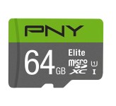 کارت حافظه میکرو SDXC پی ان وای Elite UHS-I C10 64GB