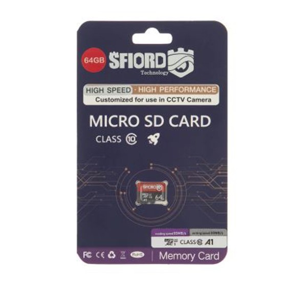 کارت حافظه میکرو SDXC اسفیورد Ultra A1 UHS-I 64GB