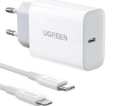 شارژر موبایل و تبلت یوگرین CD137 20W با کابل USB-C